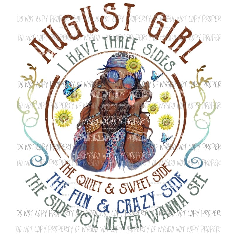 Jan - Dec Girl choose your month in drop down menu Sublimation transfers Heat Transfer