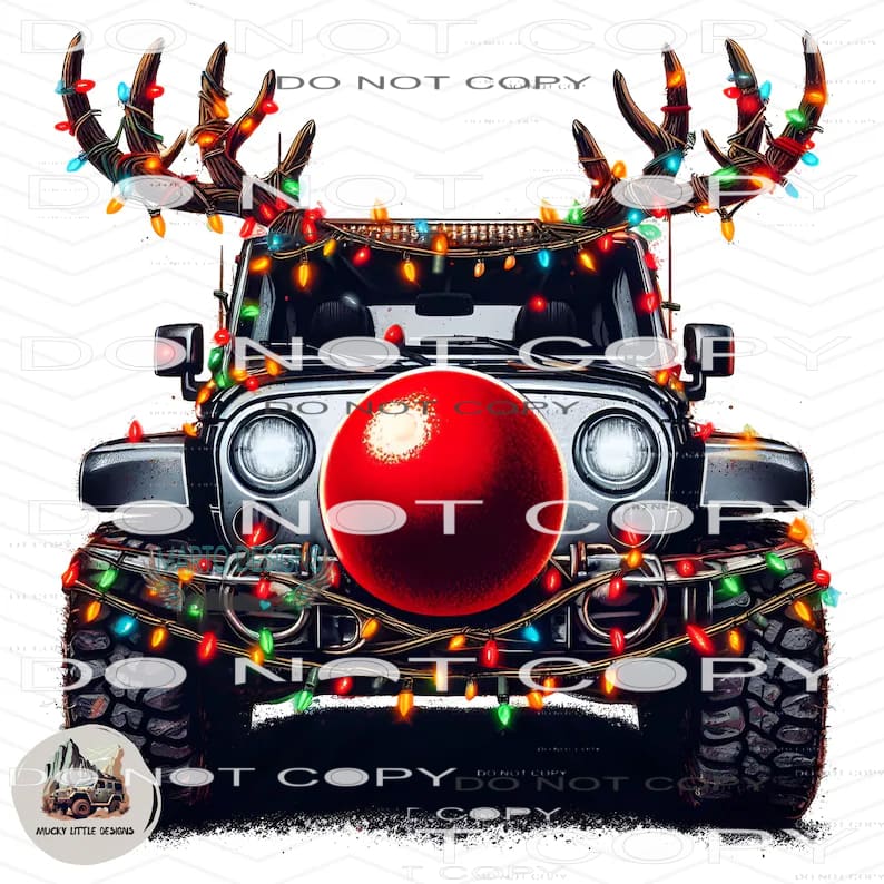 jeep # 10040 Sublimation transfers - Heat Transfer Graphic