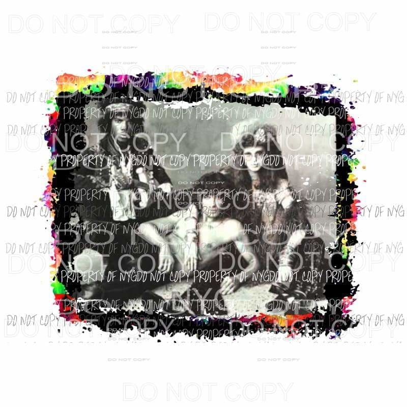 Jim Morrison Janis Joplin Jimmy Hendrix #2 Sublimation transfers Heat Transfer
