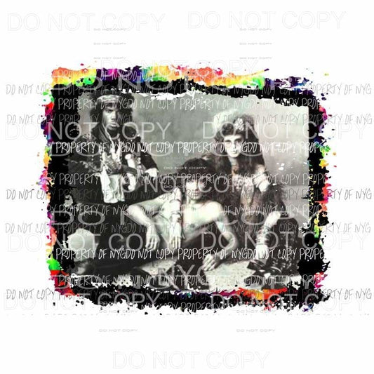 Jim Morrison Janis Joplin Jimmy Hendrix #2 Sublimation transfers Heat Transfer