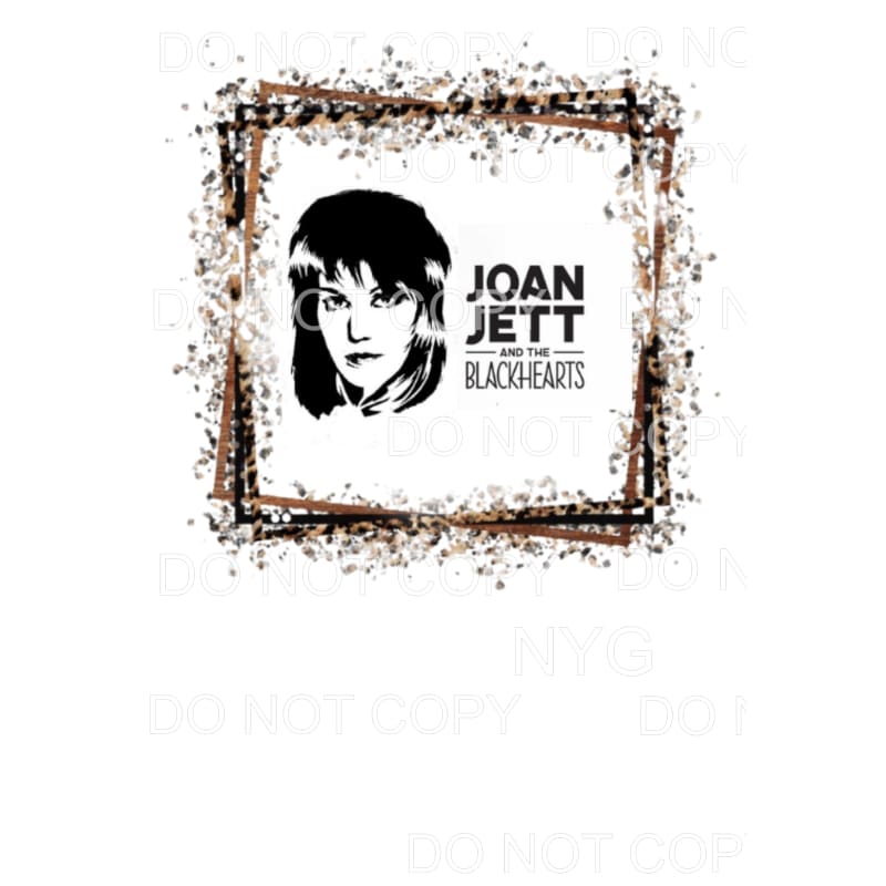 Joan Jett # 3 Sublimation transfers - Heat Transfer