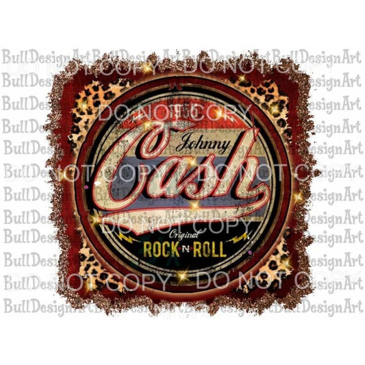 Johnny Cash #16 Sublimation transfers - Heat Transfer