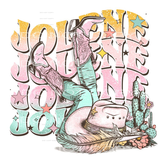 Jolene # 209 Sublimation transfers - Heat Transfer Graphic