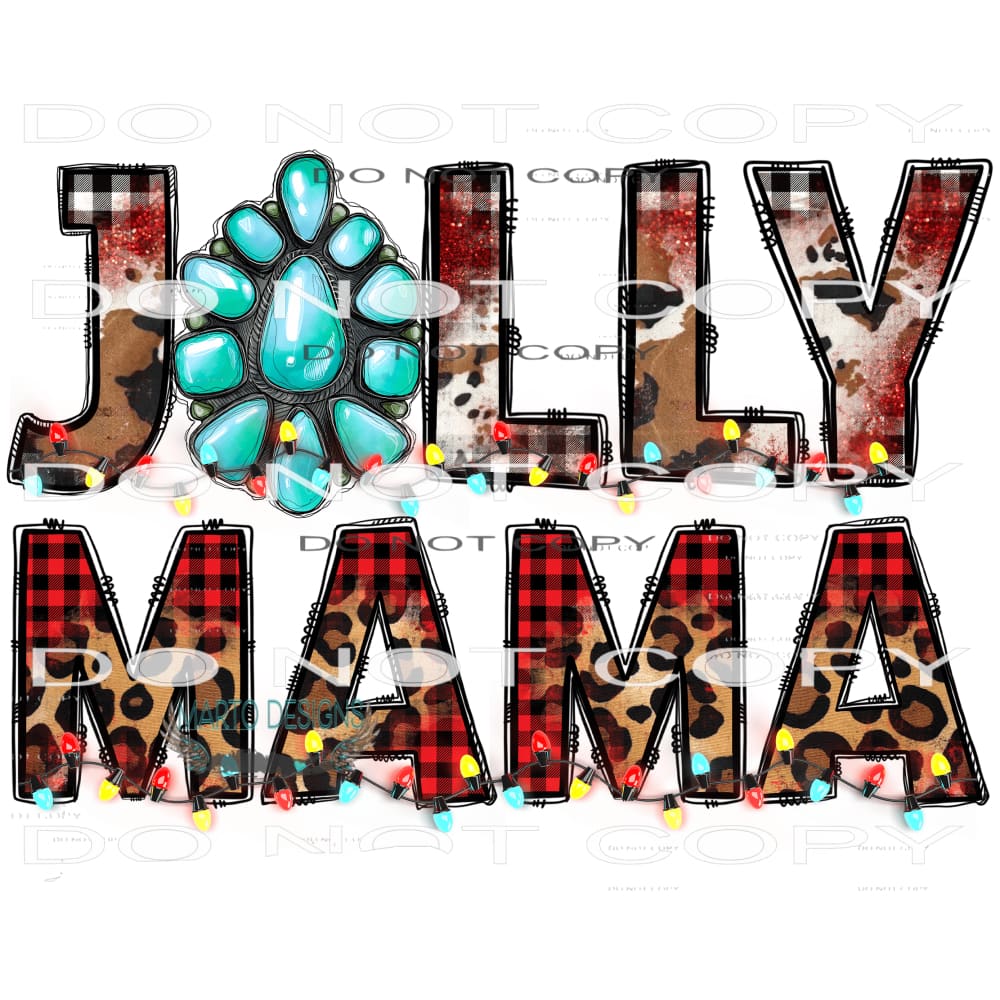 Jolly Mama #8539 Sublimation transfers - Heat Transfer