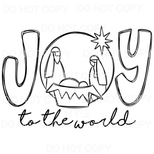 joy to the world # 190 Sublimation transfers - Heat Transfer