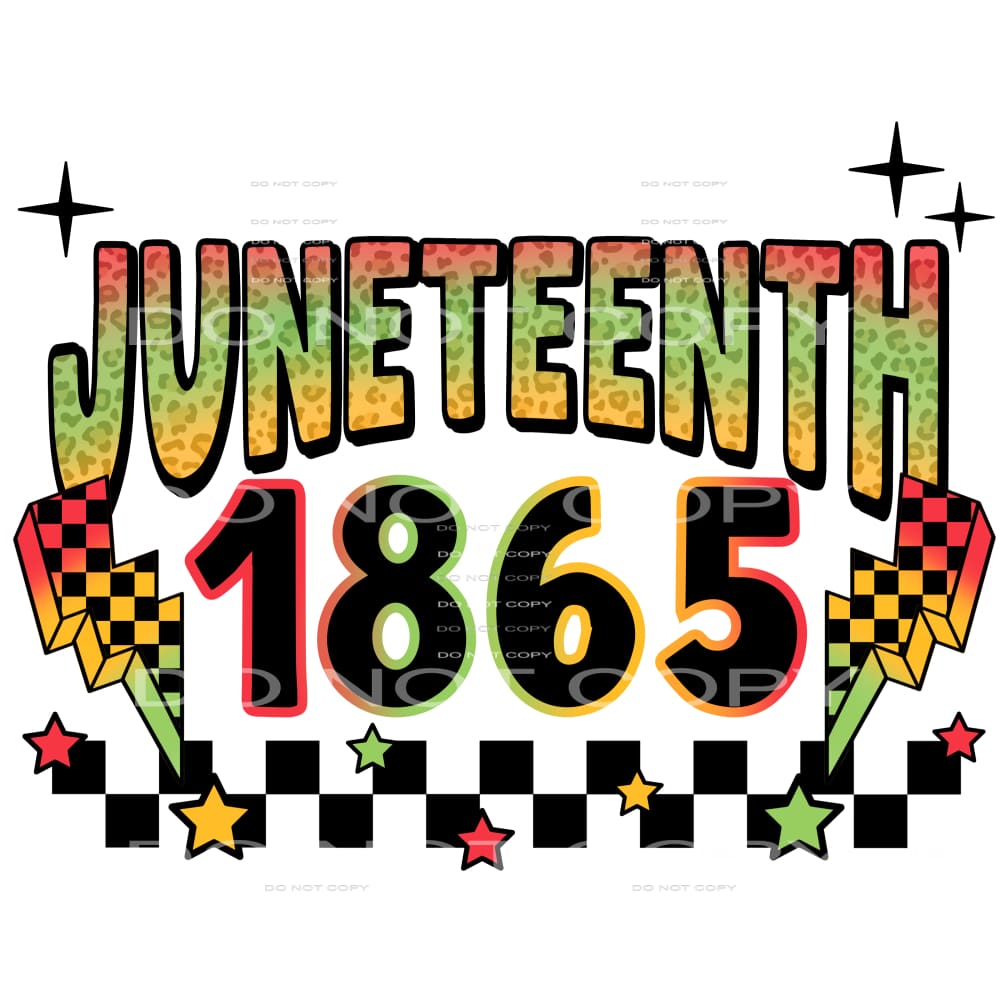 June Teenth #4621 Sublimation transfers - Heat Transfer