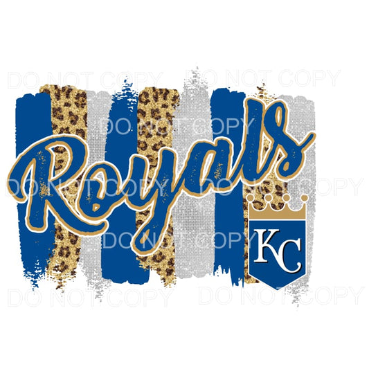KC Royals Baseball # 11 Sublimation transfers - Heat 