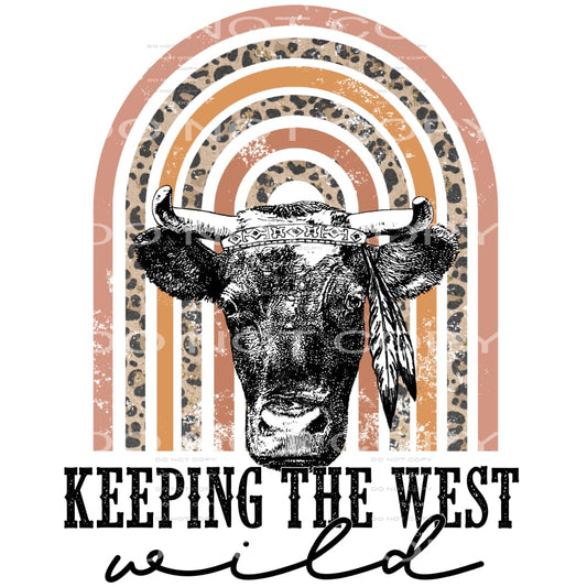 keeping the west wild #4569 Sublimation transfers - Heat 
