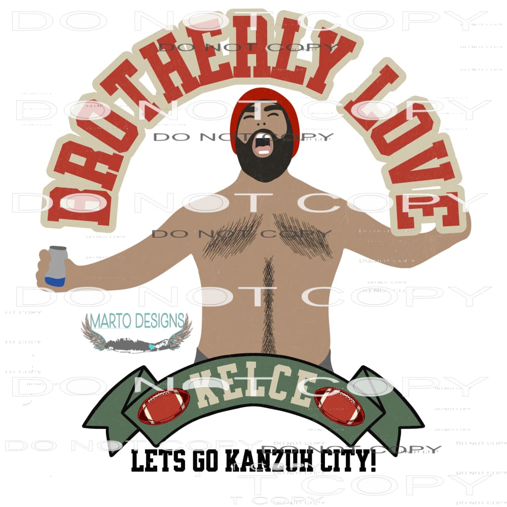 kelce chiefs # 3026 Sublimation transfers - Heat Transfer