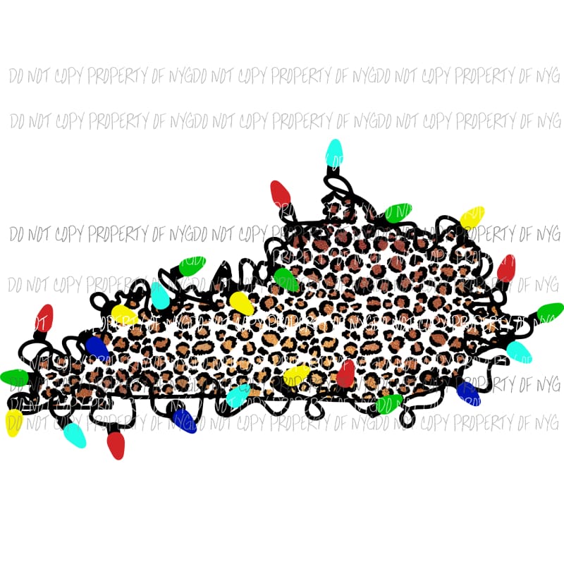 kentucky cheetah lights sublimation transfers Heat Transfer