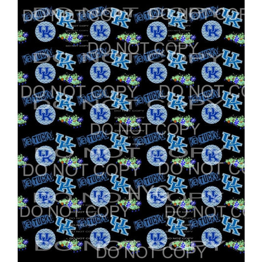 Kentucky Wildcats UK Sheet #1 Sublimation transfers - 13 x 9