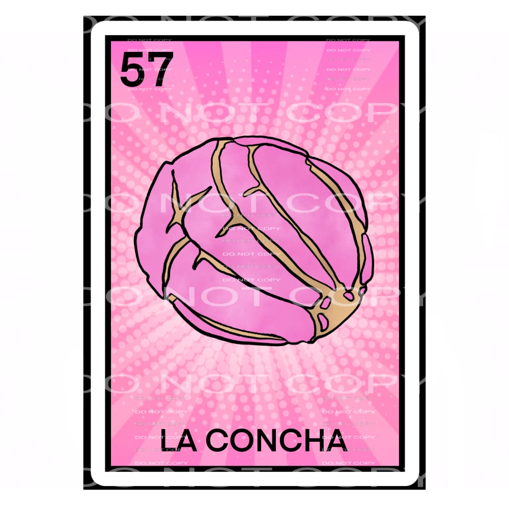 la concha #4947 Sublimation transfers - Heat Transfer