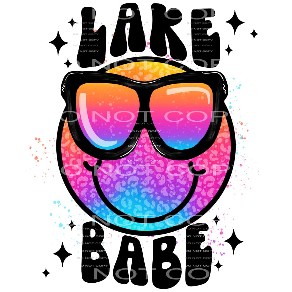 lake babe smile #6444 Sublimation transfers - Heat Transfer
