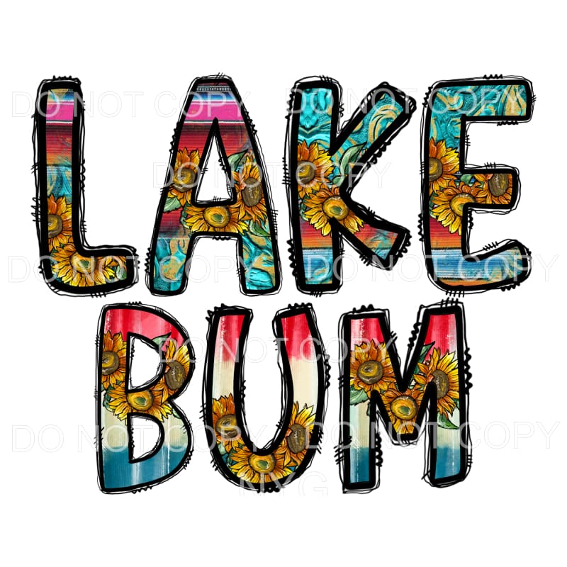 Lake Bum # 39 Sublimation transfers - Heat Transfer
