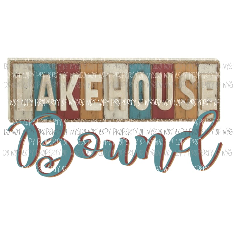 Lake house Bound Sublimation transfers Heat Transfer