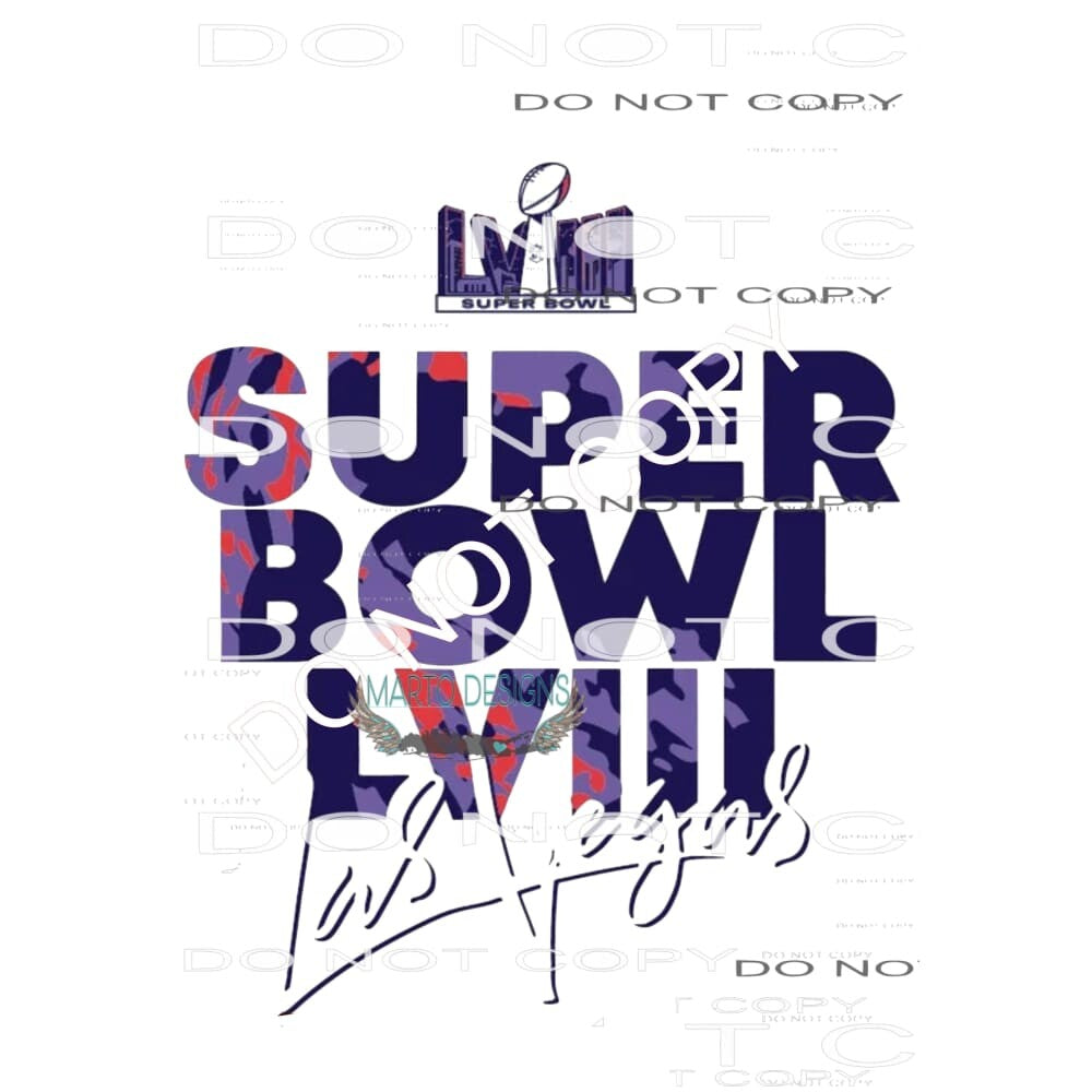 Las Vegas superbowl # 1326 Sublimation transfers - Heat