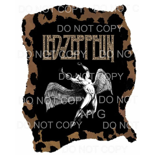 Led Zeppelin #4 Sublimation transfers - Heat Transfer