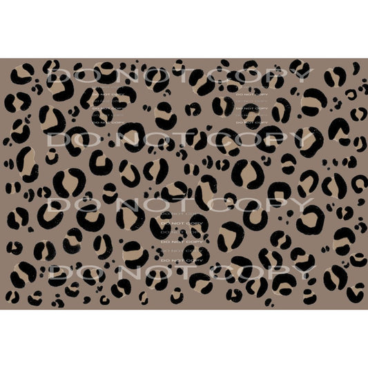 leopard #4692 Sublimation transfers - Heat Transfer
