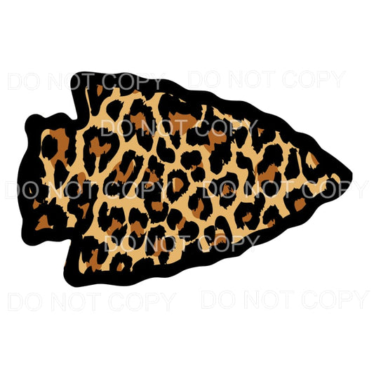 Leopard Arrowhead # 333 Sublimation transfers - Heat 