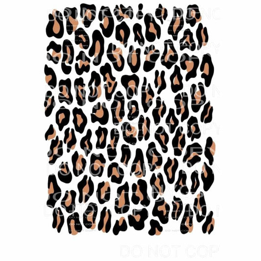 Leopard Background Sheet #42 Sublimation transfers - Heat 