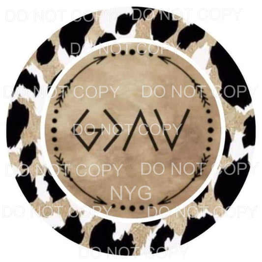 Leopard Circle Arrows Symbols Sublimation transfers - Heat 