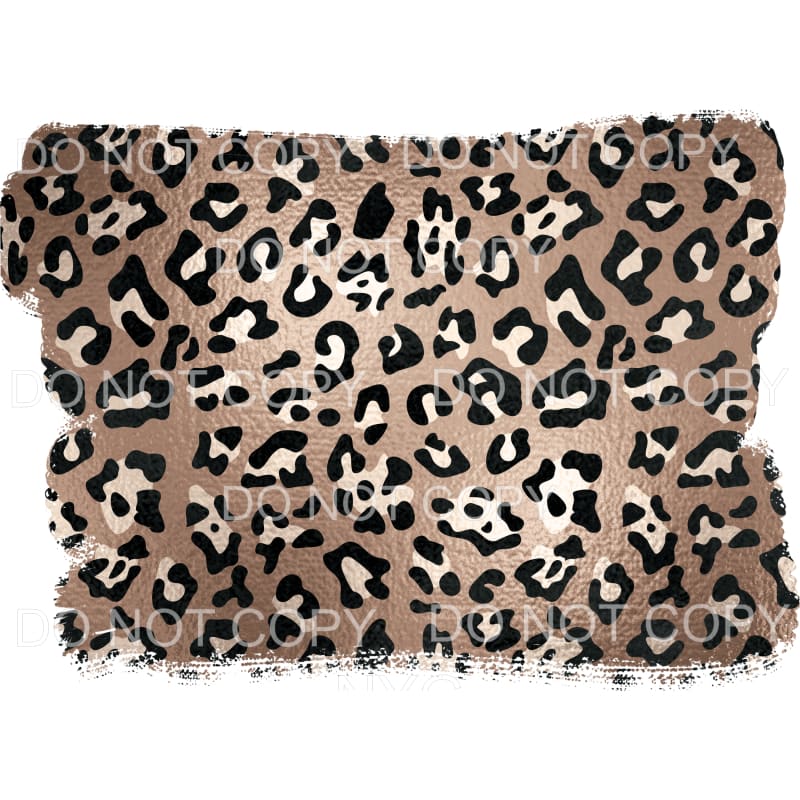 Leopard Distressed Edge Sheet #330 Sublimation transfers - 