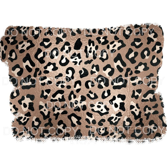 Leopard Distressed Edge Sheet #330 Sublimation transfers - 