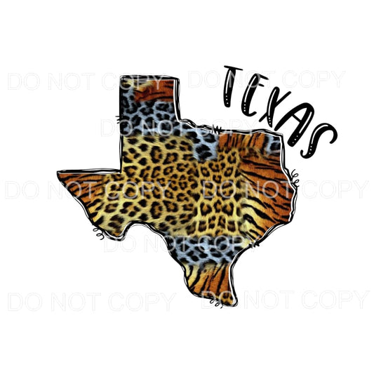 Leopard Multi color States All states in drop down menu 
