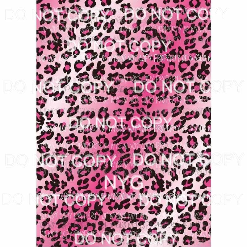 Leopard Sheet #16 Sublimation transfers 13 x 9 inches Heat Transfer