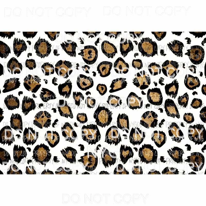 Leopard Sheet #27 Sublimation transfers 13 x 9 inches Heat Transfer