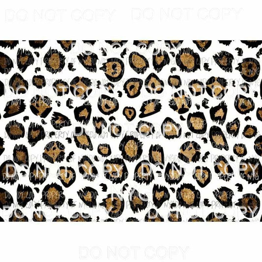 Leopard Sheet #27 Sublimation transfers 13 x 9 inches Heat Transfer
