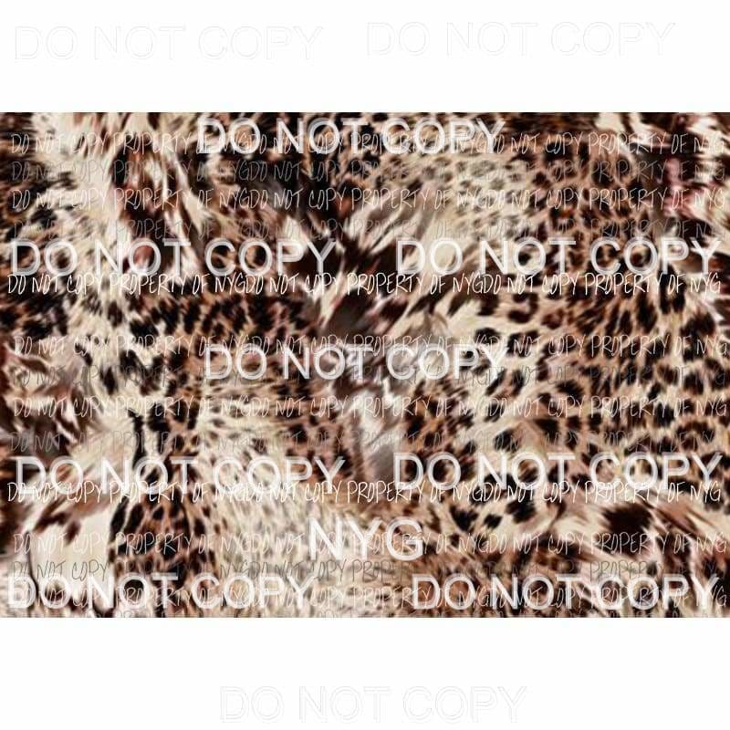 Leopard Sheet #30 Sublimation transfers 13 x 9 inches Heat Transfer