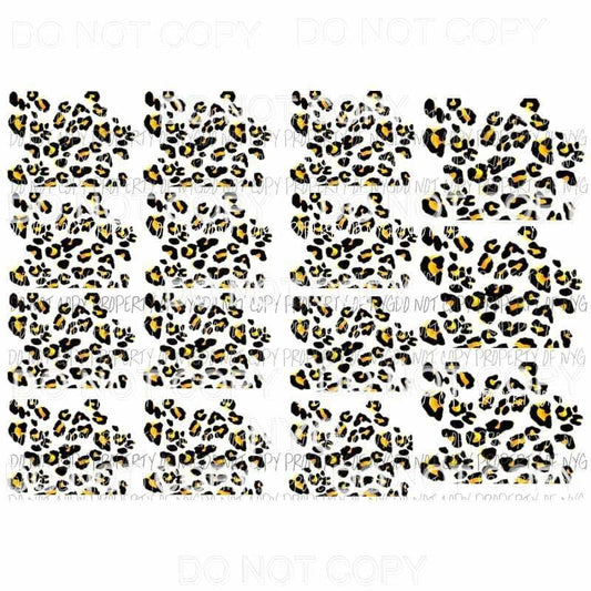 Leopard Sheet #31 Sublimation transfers 13 x 9 inches Heat Transfer