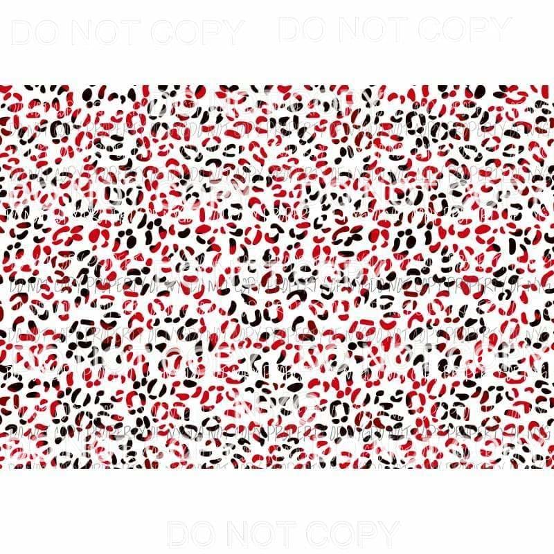 Leopard Sheet #33 Sublimation transfers 13 x 9 inches Heat Transfer