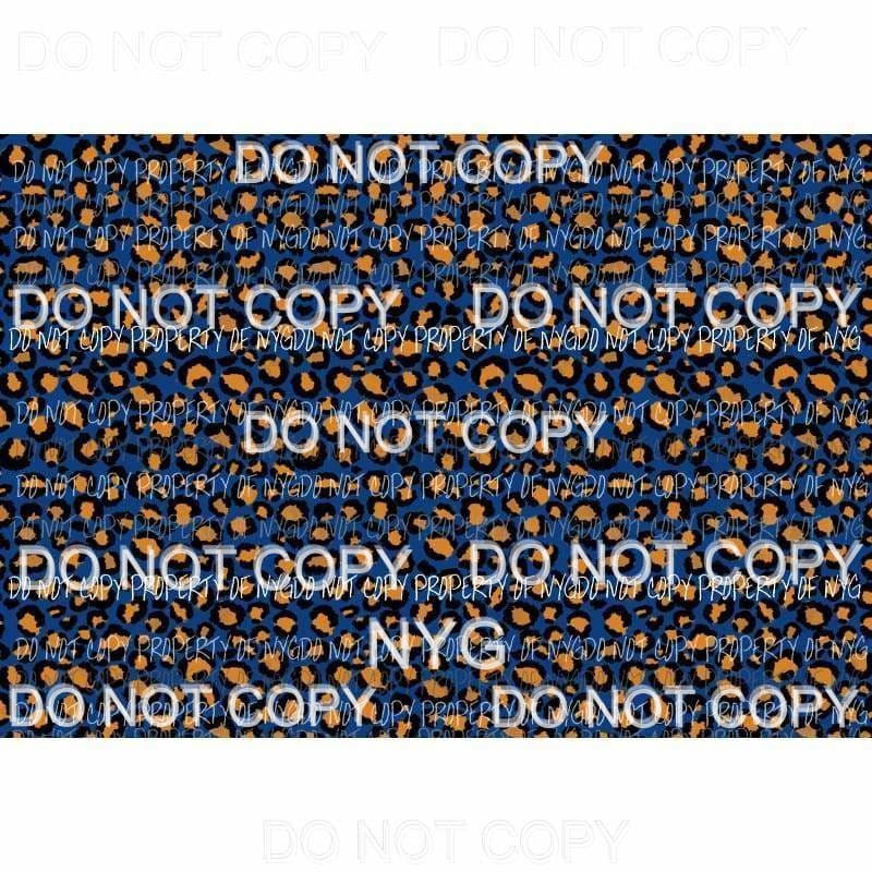 Leopard Sheet #37 Sublimation transfers 13 x 9 inches Heat Transfer
