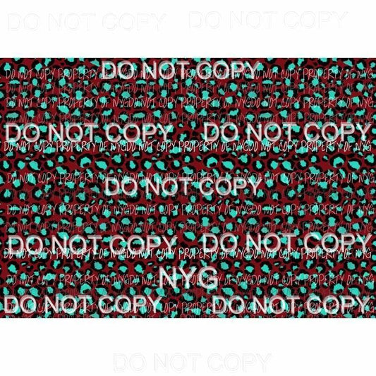 Leopard Sheet #38 Sublimation transfers 13 x 9 inches Heat Transfer