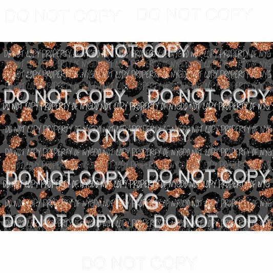 Leopard Sheet #41 Sublimation transfers 13 x 9 inches Heat Transfer