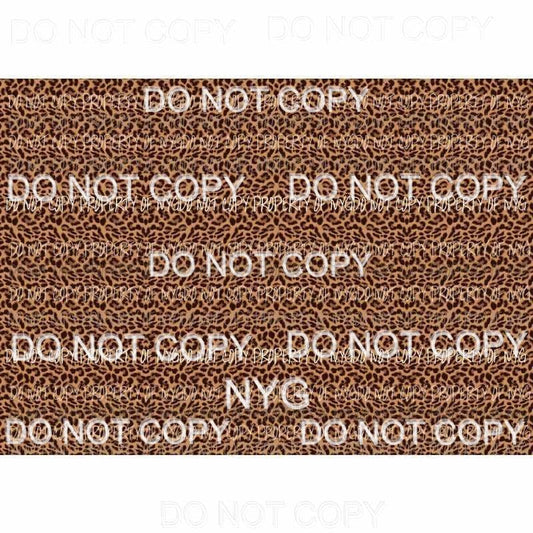 Leopard Sheet #43 Sublimation transfers 13 x 9 inches Heat Transfer