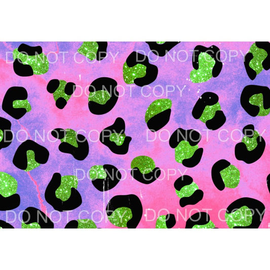 Leopard Sheet #52 Sublimation transfers - Heat Transfer