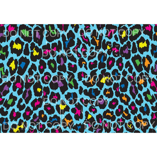 Leopard Sheet #57 Sublimation transfers - Heat Transfer