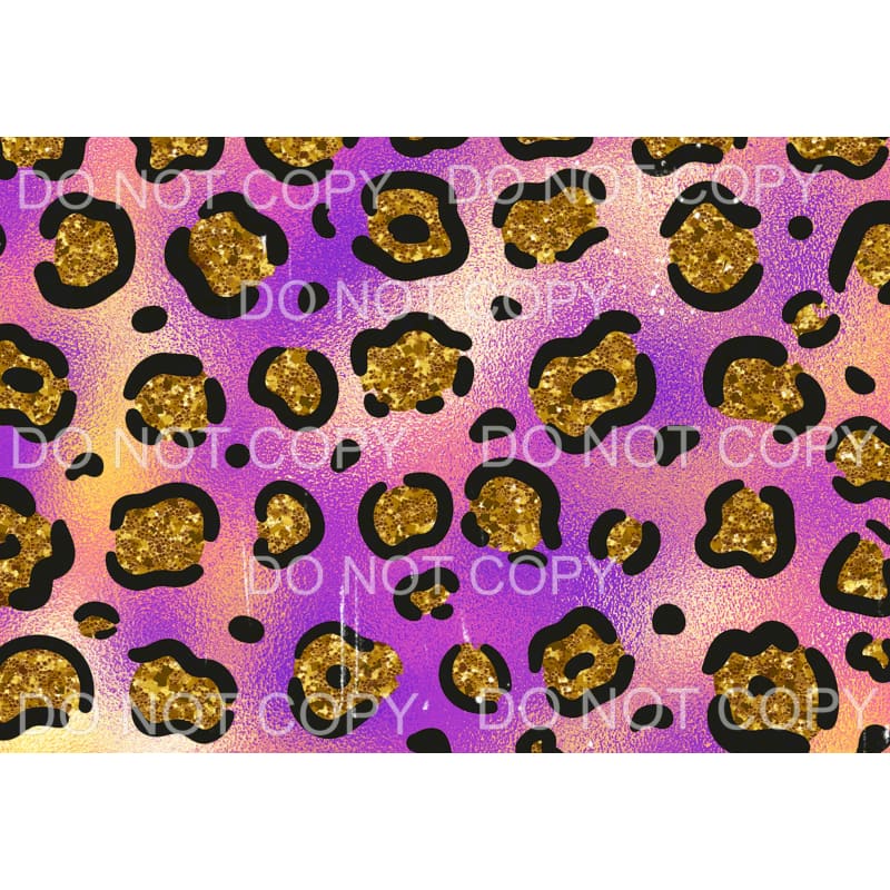 Leopard Sheet #60 Sublimation transfers - Heat Transfer
