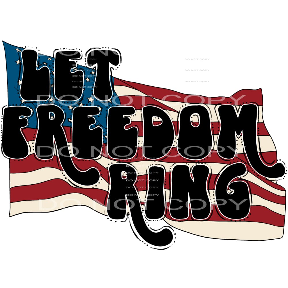 let freedom ring #6723 Sublimation transfers - Heat Transfer