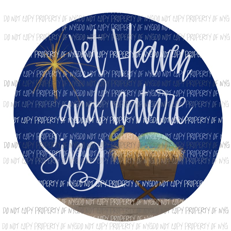 Let heaven and nature sing Sublimation transfers Heat Transfer