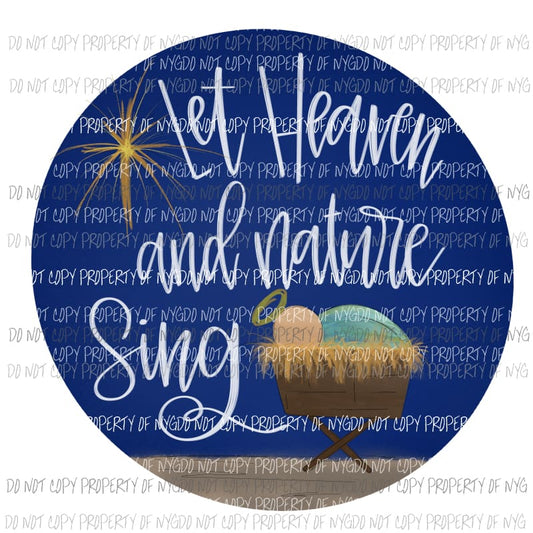 Let heaven and nature sing Sublimation transfers Heat Transfer