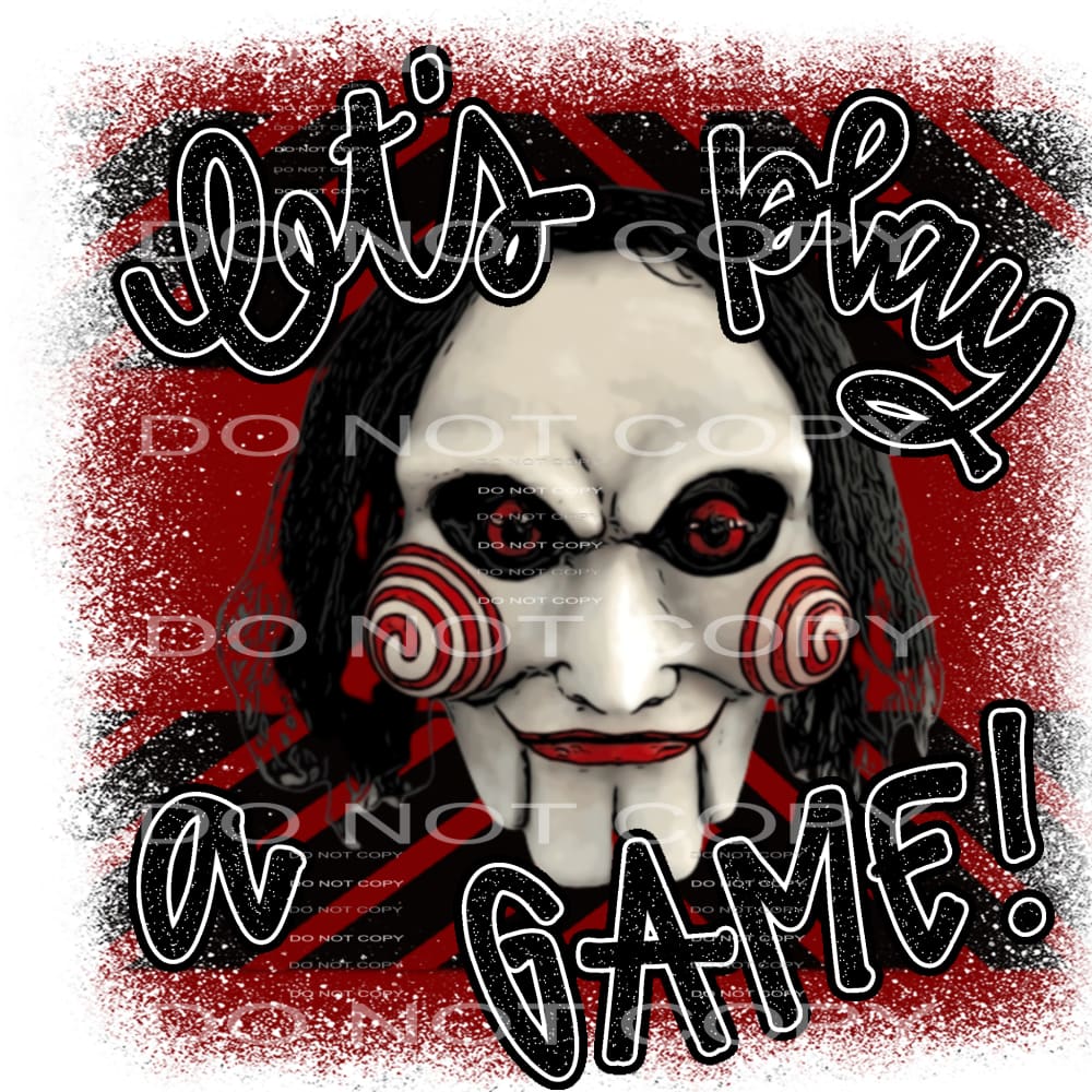 let’s play a game #7631 Sublimation transfers - Heat 