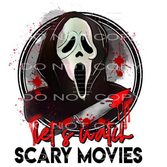 let’s watch scary movies #7178 Sublimation transfers - Heat 