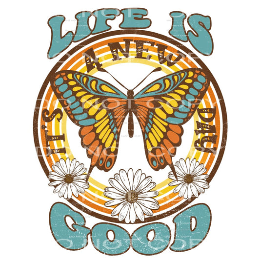 Life Is Good #4715 Sublimation transfers - Heat Transfer