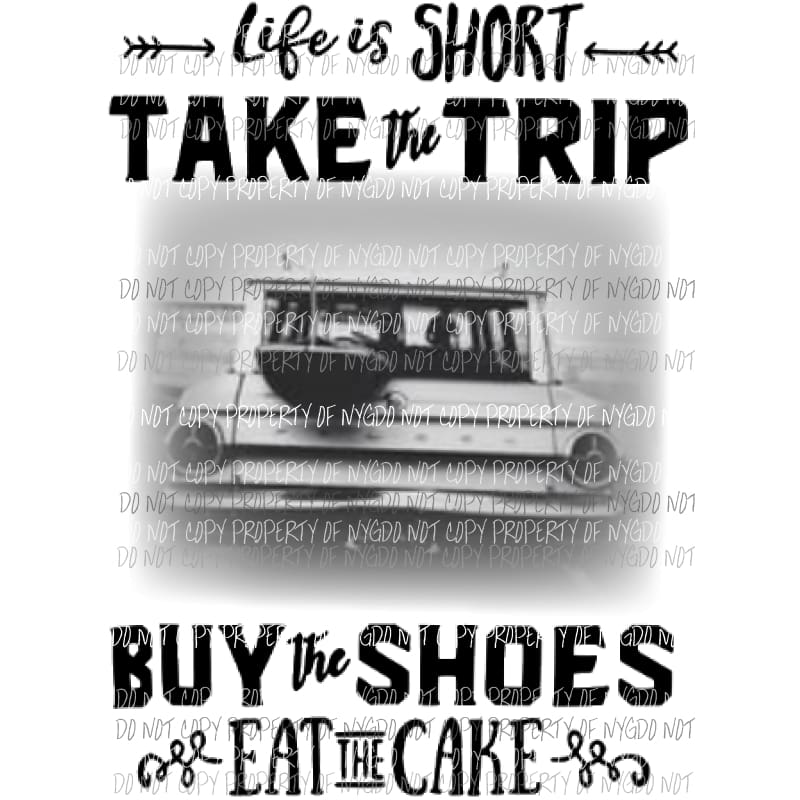 Life is short Car Sublimation transfers Heat Transfer