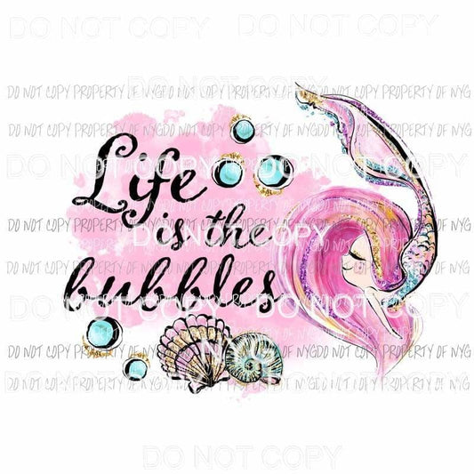 Life is the bubbles Sublimation transfers Heat Transfer