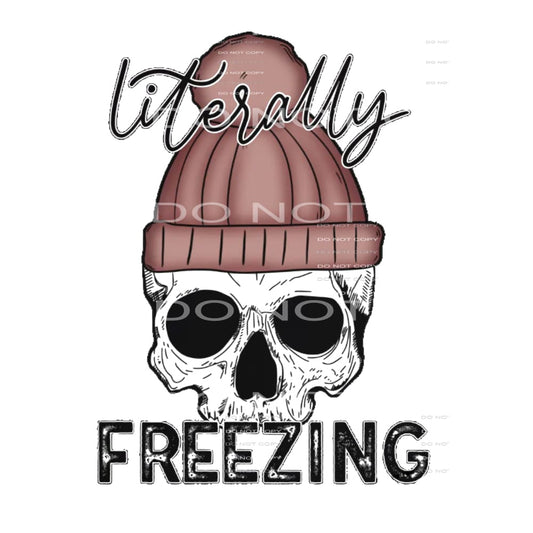 Literally Freezing # 2025 Sublimation transfers - Heat 